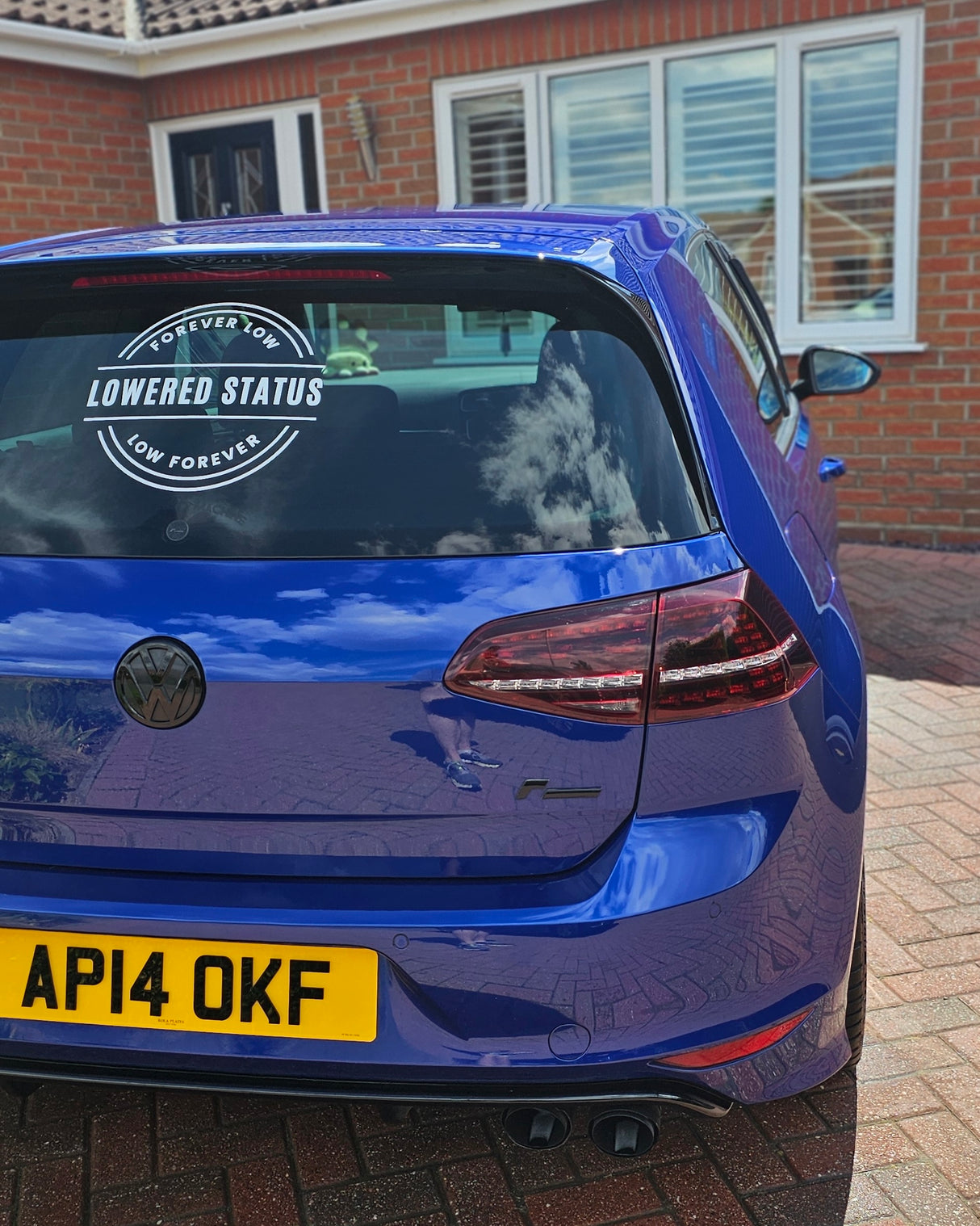 Lowered Status | Low Forever - Vinyl Sticker