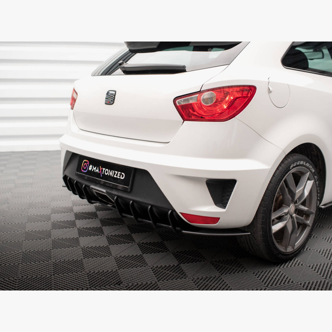 Maxton Design STREET PRO REAR DIFFUSER SEAT IBIZA CUPRA SPORT COUPE MK4