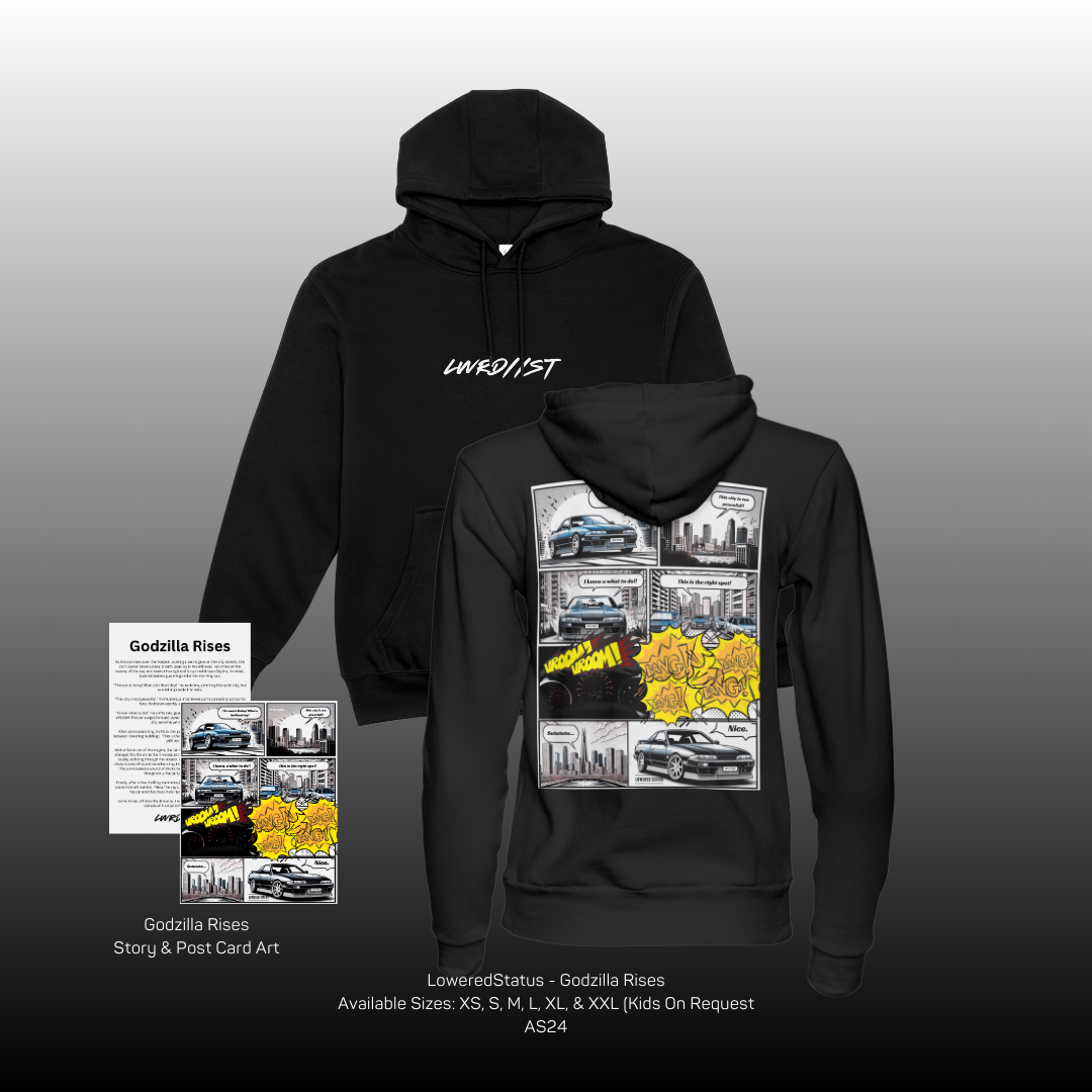 Lowered Status | Godzilla Rises - Hoodie