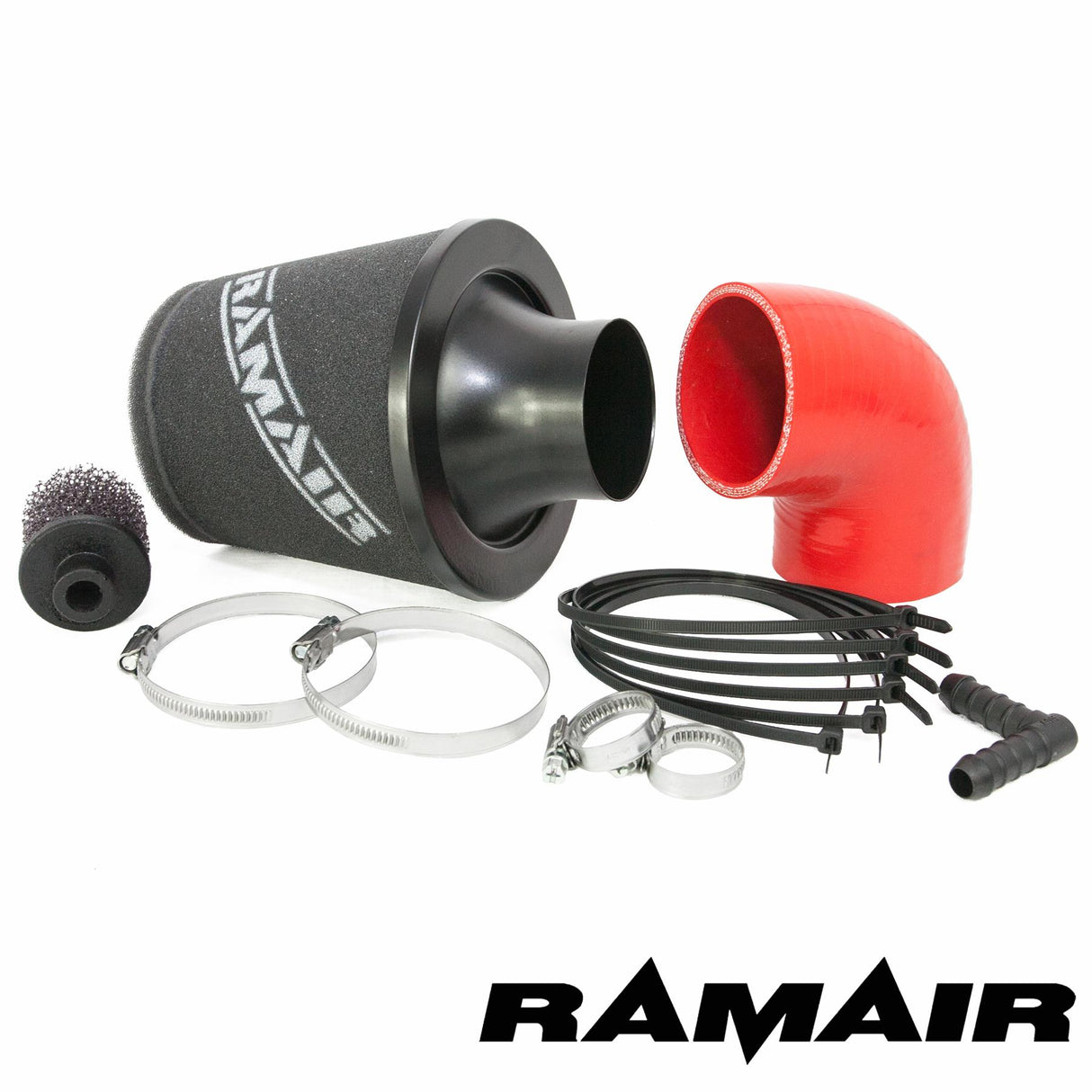 Performance Foam Induction Kit for Ford Fiesta ST150 MK5 - Red Hose