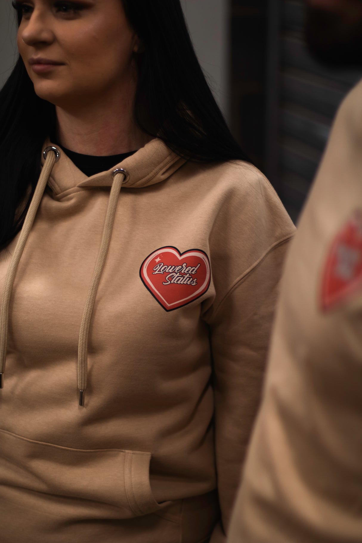 Lowered Status | Valentines Classic Mini Heart Hoodie (Sold out)