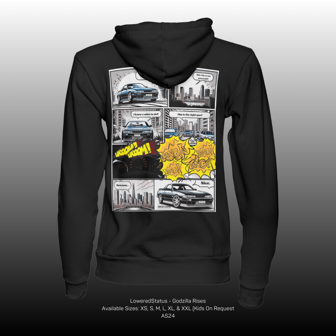 Lowered Status | Godzilla Rises - Hoodie