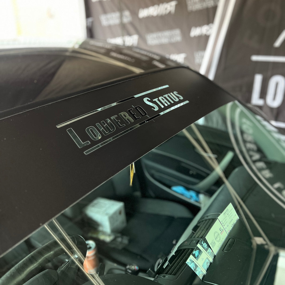 Lowered Status | Cut-Out Sunstrip