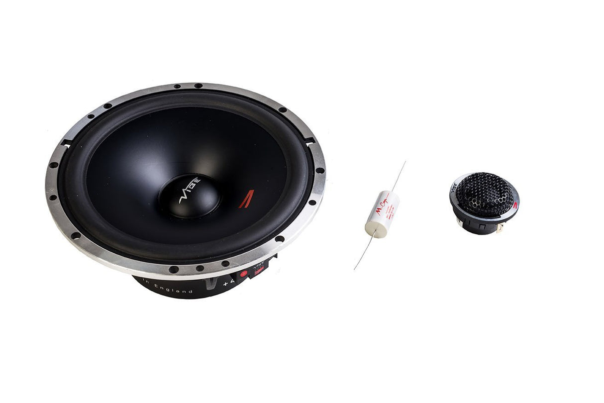 Vibe Cven 6.5" 2 Way Component Speaker kit, 120 Watts