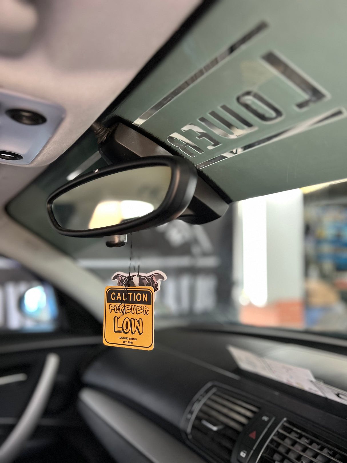 Lowered Status | Caution Low Forever - Air Freshner