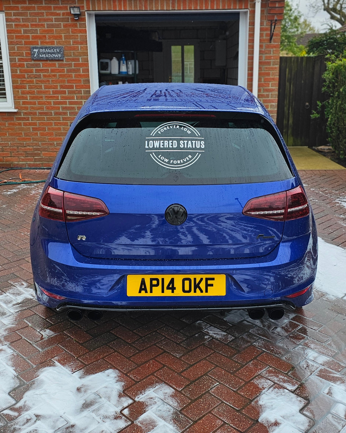 Lowered Status | Low Forever - Vinyl Sticker