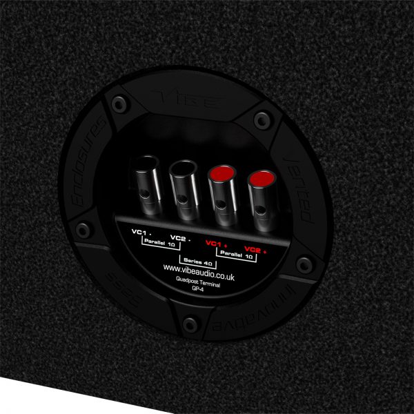 Vibe Slick 12" Passive Bass Enclosure - 1500 Watt