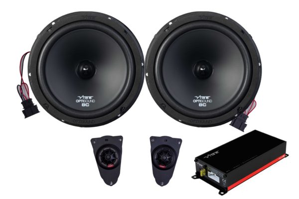 Vibe VW T5.1 8" Optisound Amplified Speaker Upgrade (Inc. Amp & Harness)