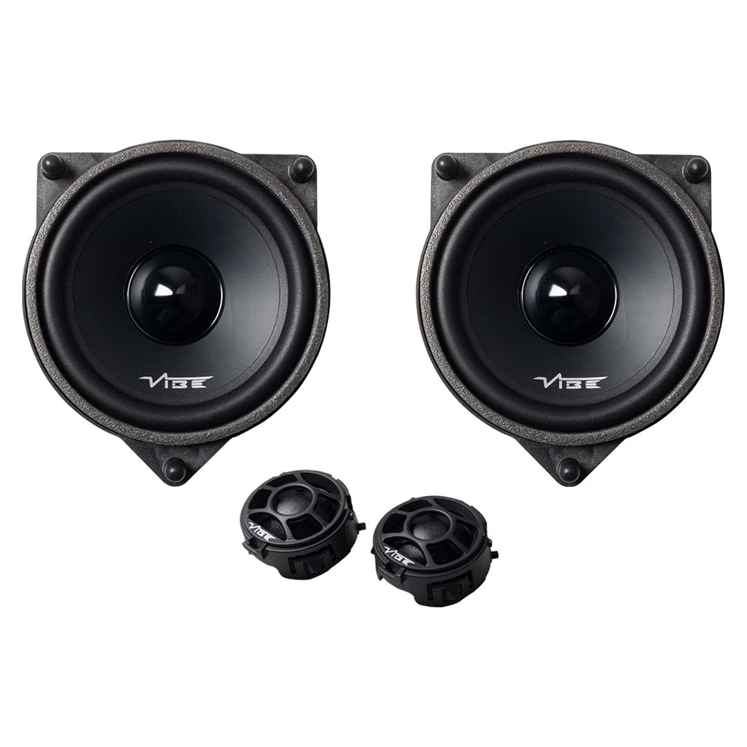Vibe MERCEDES 4" Optisound Component Speaker Upgrade (Plug&Play)