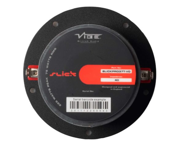 Vibe Slick Pro 3.7" Bullet Tweeters