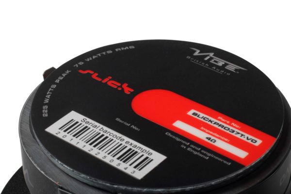 Vibe Slick Pro 3.7" Bullet Tweeters