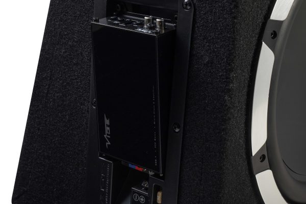 Vibe Slick 12" Active Bass Subwoofer Enclosure - 1200 Watt