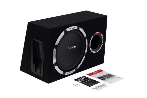 Vibe Slick 12" Passive Bass Subwoofer Enclosure - 1200 Watt