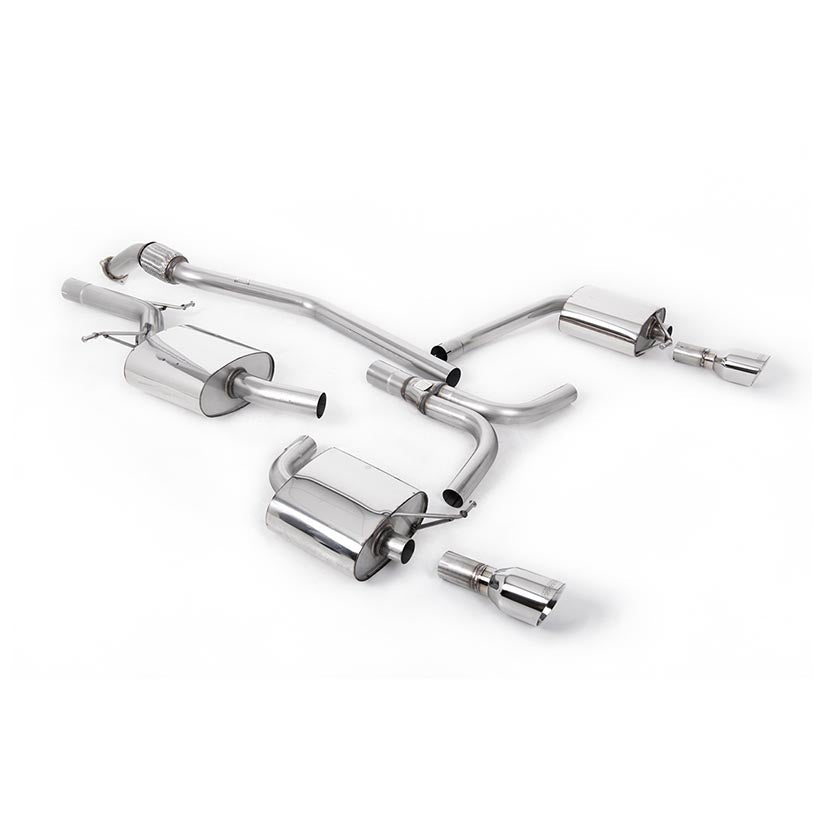 Milltek Audi A5 Sportback 2.0 TFSI 2WD and quattro Manual 2009-2023 Cat-back Exhaust