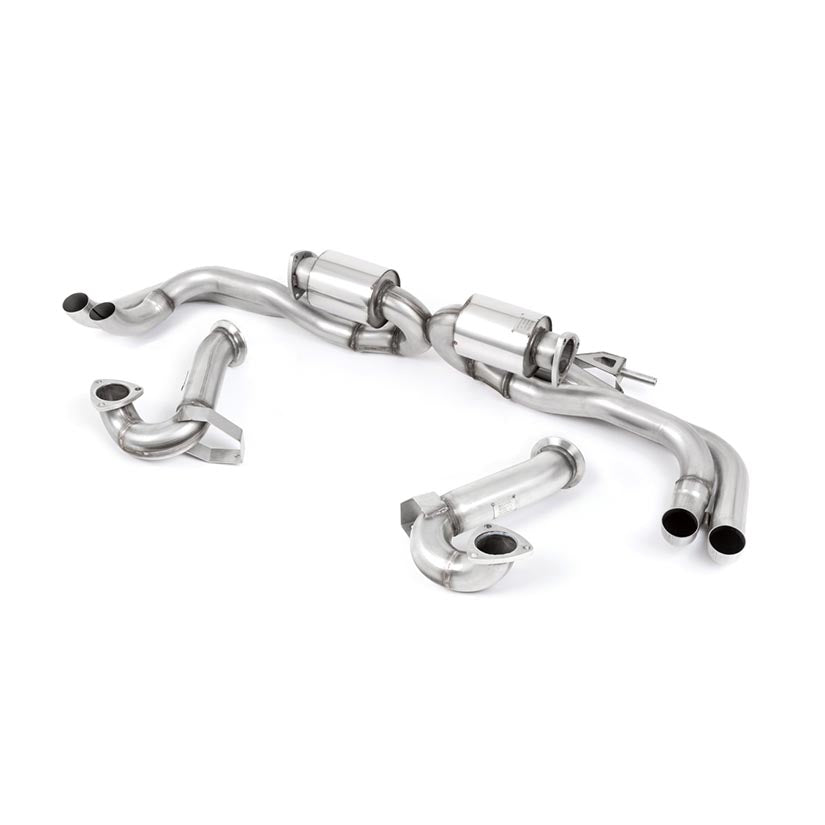 Milltek Audi R8 V10 5.2 FSI quattro Coupe and Spyder (excludes V10 Plus models) 2009-2012 Cat-back Exhaust