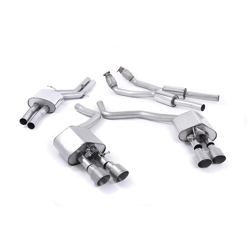Milltek Audi S7 Sportback 4.0 TFSI quattro S tronic 2012-2018 Cat-back Exhaust