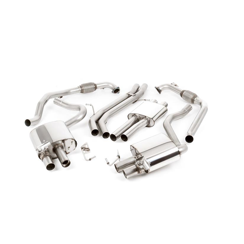 Milltek Audi S5 3.0 V6 Turbo Sportback B9 (Non Sport Diff Models Only) 2017-2023 Cat-back Exhaust