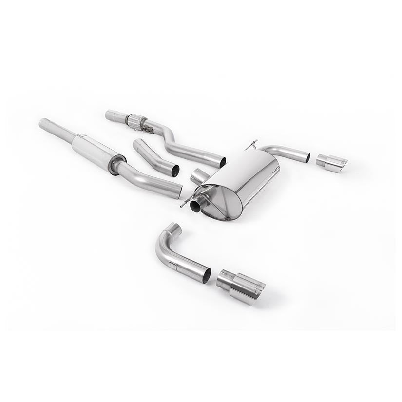 Milltek BMW 4 Series F32 428i Coupe (Automatic Gearbox without Tow Bar None xDrive & N20 Engine Only) 2014-2016 Cat-back Exhaust