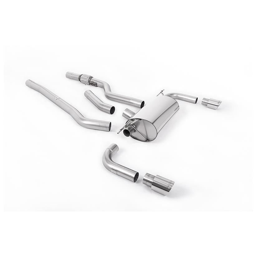 Milltek BMW 4 Series F32 428i Coupe (Automatic Gearbox without Tow Bar None xDrive & N20 Engine Only) 2014-2016 Cat-back Exhaust