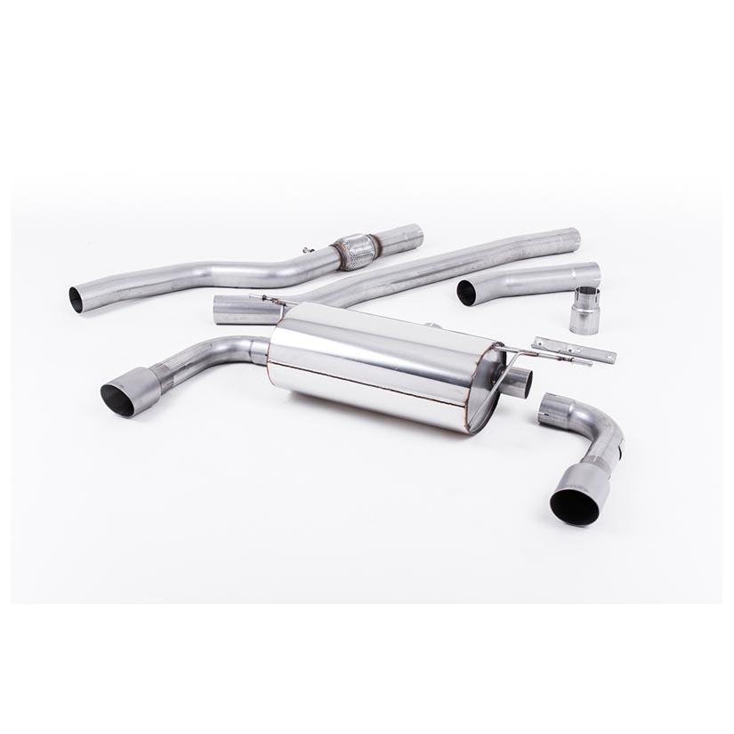 Milltek BMW 4 Series F32 428i Coupe (Manual Gearbox without Tow Bar None xDrive & N20 Engine Only) 2014-2018 Cat-back Exhaust