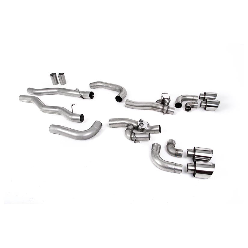Milltek BMW 8 Series M8 & M8 Competition 4.4l V8 Twin Turbo F91 & F92 Coupe & Cabrio (OPF/GPF Equipped Cars Only) 2020-2023 Particulate Filter-back Exhaust