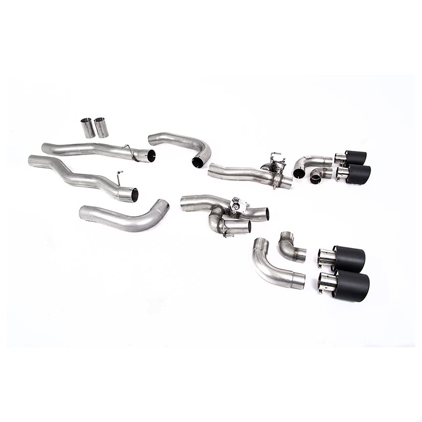 Milltek BMW 8 Series M8 & M8 Competition 4.4l V8 Twin Turbo F93 Gran Coupe LCI (OPF/GPF Equipped Cars Only) 2021-2023 Particulate Filter-back Exhaust