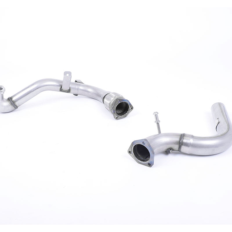 Milltek Ford Fiesta Mk8 1.0T EcoBoost ST-Line 3 & 5 Door (Non-OPF/GPF Models Only) 2017-2019 Large-bore Downpipe and De-cat Exhaust - OE Fitment