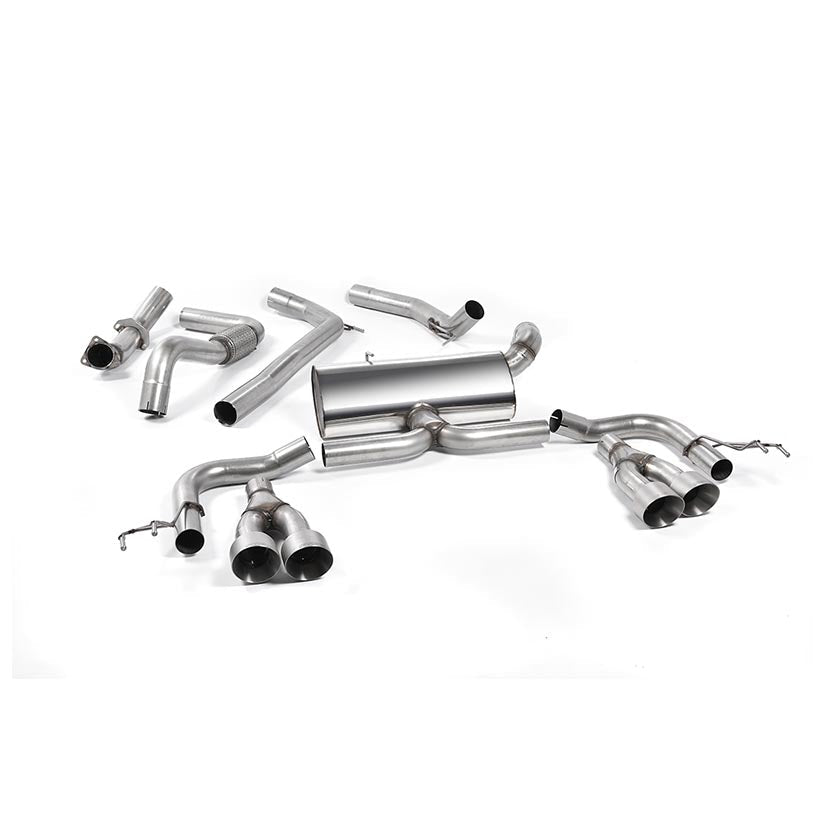 Milltek Honda Civic Type R FK2 Turbocharged 2.0 litre i-VTEC (LHD models only) 2015-2017 Cat-back Exhaust