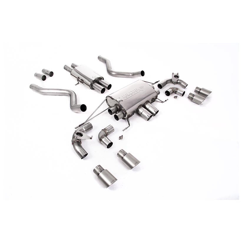 Milltek Land Rover Defender 90 5.0 V8 525PS (OPF/GPF and None-OPF/GPF Equipped Vehicle Compatible) 2021-2023 Particulate Filter-back Exhaust