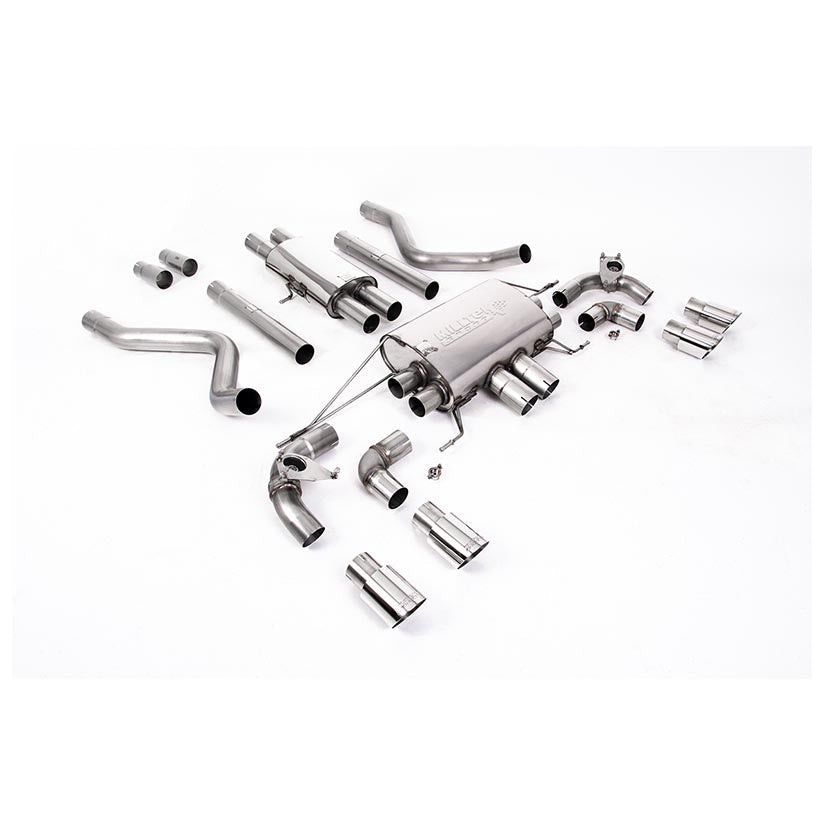 Milltek Land Rover Defender 110 5.0 V8 525PS (OPF/GPF and None-OPF/GPF Equipped Vehicle Compatible) 2021-2023 Particulate Filter-back Exhaust