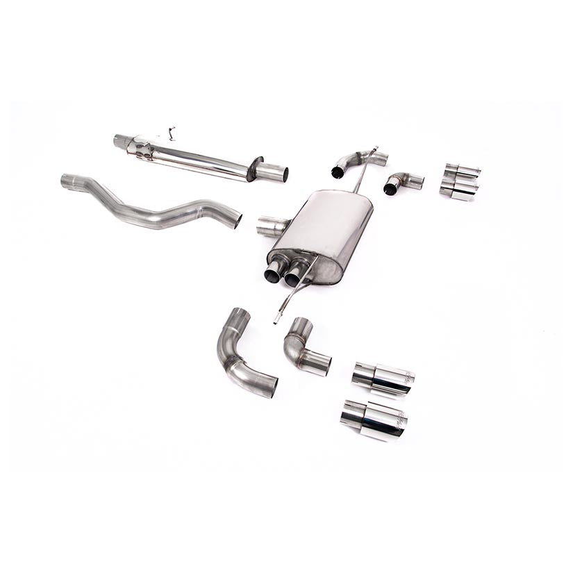 Milltek Land Rover Defender 110 2.0 I4 P300 & P400e (OPF/GPF and Non-OPF/GPF Equipped Vehicle Compatible) 2020-2023 Particulate Filter-back Exhaust
