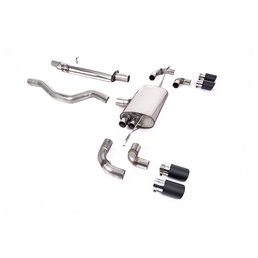Milltek Land Rover Defender 110 2.0 I4 P300 & P400e (OPF/GPF and Non-OPF/GPF Equipped Vehicle Compatible) 2020-2023 Particulate Filter-back Exhaust