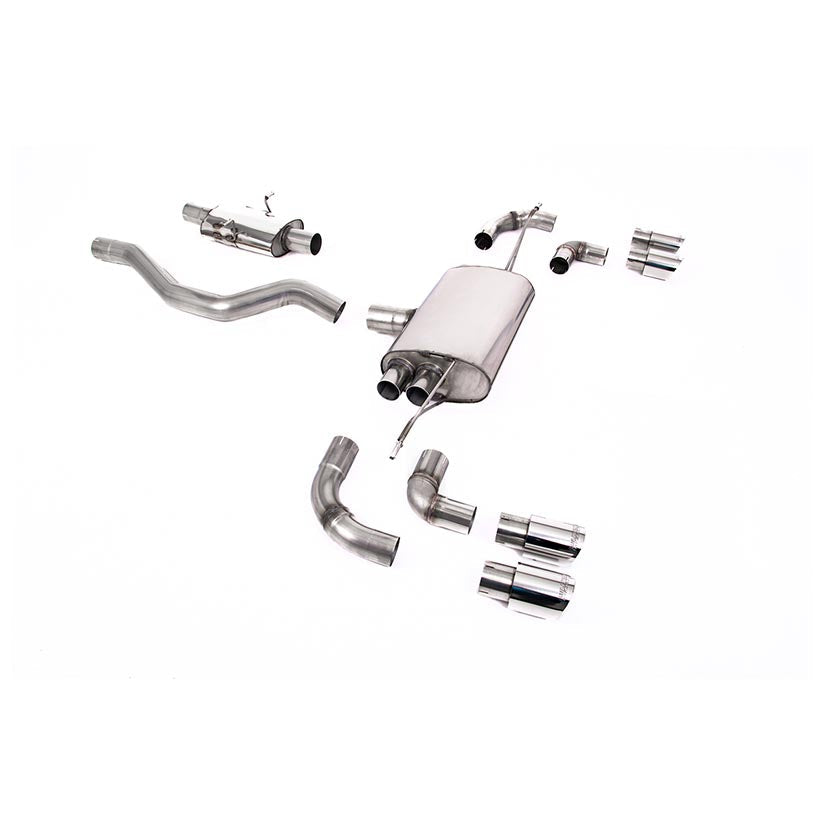 Milltek Land Rover Defender 90 2.0 I4 P300 & P400e (OPF/GPF and Non-OPF/GPF Equipped Vehicle Compatible) 2020-2023 Particulate Filter-back Exhaust