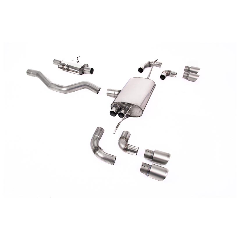 Milltek Land Rover Defender 90 2.0 I4 P300 & P400e (OPF/GPF and Non-OPF/GPF Equipped Vehicle Compatible) 2020-2023 Particulate Filter-back Exhaust