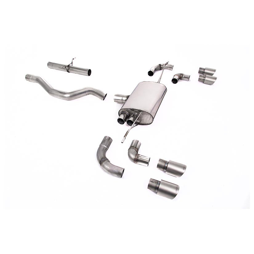 Milltek Land Rover Defender 90 2.0 I4 P300 & P400e (OPF/GPF and Non-OPF/GPF Equipped Vehicle Compatible) 2020-2023 Particulate Filter-back Exhaust