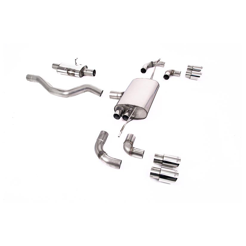 Milltek Land Rover Defender 90 3.0 I6 P400 (OPF/GPF and Non-OPF/GPF Equipped Vehicle Compatible) 2020-2023 Particulate Filter-back Exhaust