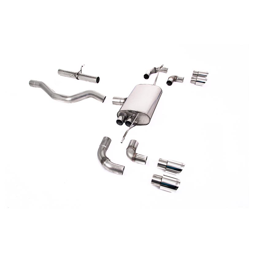 Milltek Land Rover Defender 90 3.0 I6 P400 (OPF/GPF and Non-OPF/GPF Equipped Vehicle Compatible) 2020-2023 Particulate Filter-back Exhaust