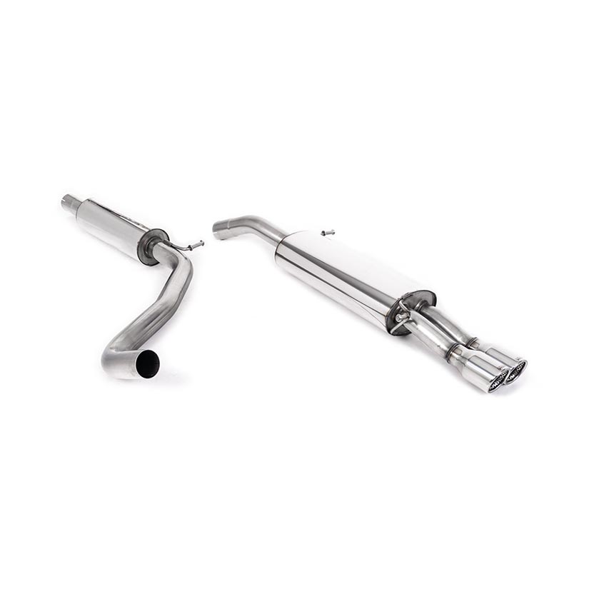 Milltek Seat Ibiza FR 1.8 20VT (Formula Racing) 2004-2008 Cat-back Exhaust - Resonated