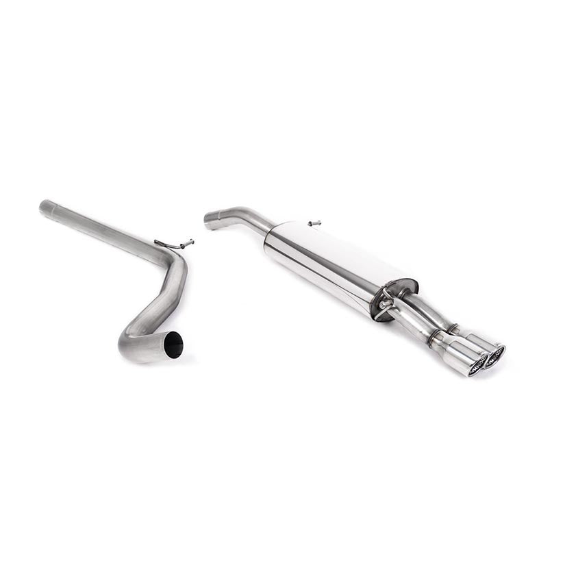 Milltek Seat Ibiza FR 1.8 20VT (Formula Racing) 2004-2008 Cat-back Exhaust - Non-Resonated