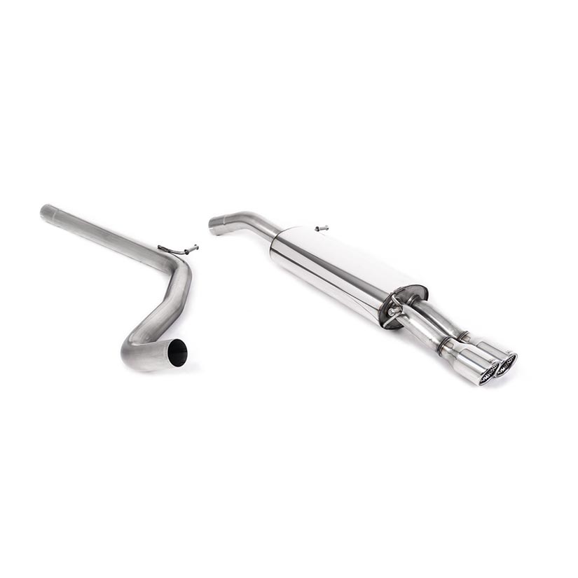 Milltek Seat Ibiza 1.9 TDi 130PS and 160PS 2003-2007 Cat-back Exhaust