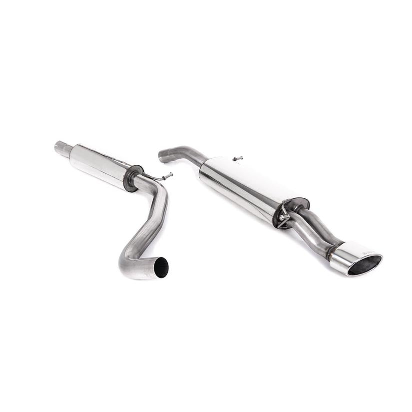 Milltek Seat Ibiza 1.9 TDi 130PS and 160PS 2003-2007 Cat-back Exhaust