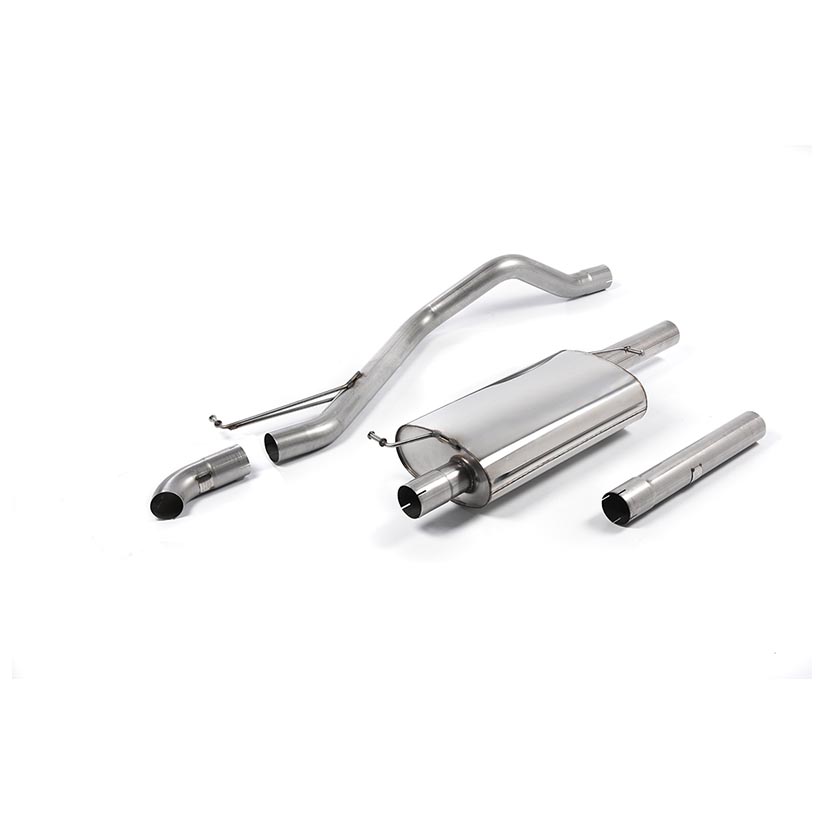 Milltek Volkswagen Transporter \ Caravelle T5 LWB 2.0-litre (84ps & 102ps) 2WD and 4MOTION 2010-2015 Cat-back Exhaust