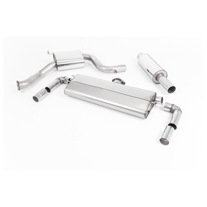 Milltek Volkswagen Golf MK7.5 GTi (Non Performance Pack Models & Non-GPF Equipped Models Only) 2017-2018 Cat-back Exhaust