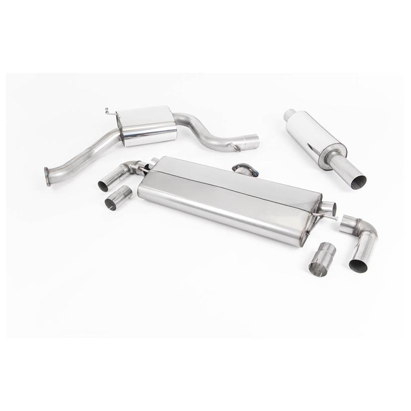 Milltek Volkswagen Golf MK7.5 GTi (Performance Pack Models & Non OPF/GPF Equipped Models Only) 2017-2018 Cat-back Exhaust