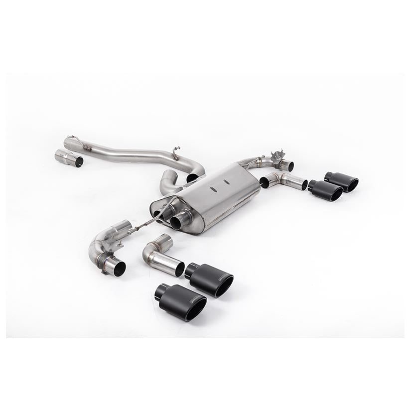 Milltek Volkswagen Golf Mk7.5 R 2.0 TSI 300PS (GPF Equipped Models Only) - 80mm Race Systems 2019-2022 Cat-back Exhaust