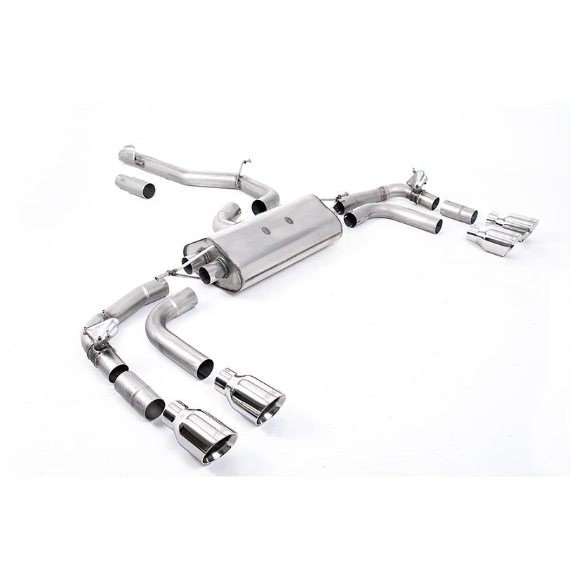 Milltek Volkswagen Tiguan R 320ps (OPF/GPF Models Only) 2021-2023 Particulate Filter-back Exhaust