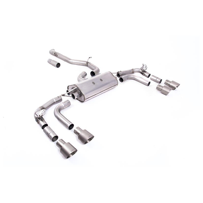 Milltek Volkswagen Tiguan R 320ps (OPF/GPF Models Only) 2021-2023 Particulate Filter-back Exhaust