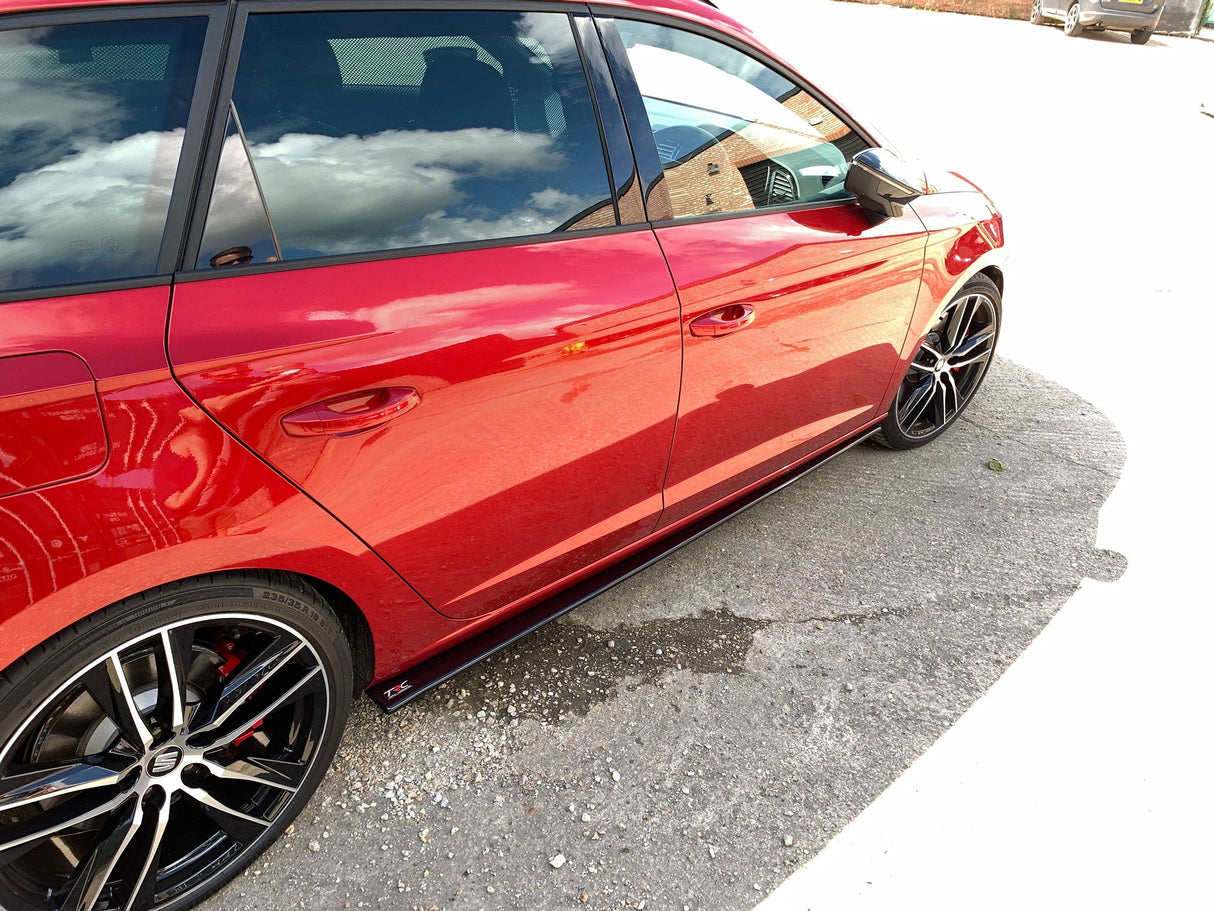 Seat Leon MK3.5 FR 5 Door - Side Skirt Splitters