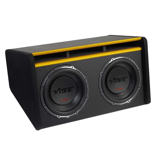 Vibe Slick 12" Twin Passive Bass Enclosure - 3000 Watt