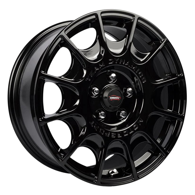 Team Dynamics Pro Rally Alloy Wheel - Gloss Black